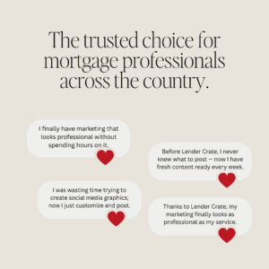 Lender Crate Social Media For Mortgage Brokers
