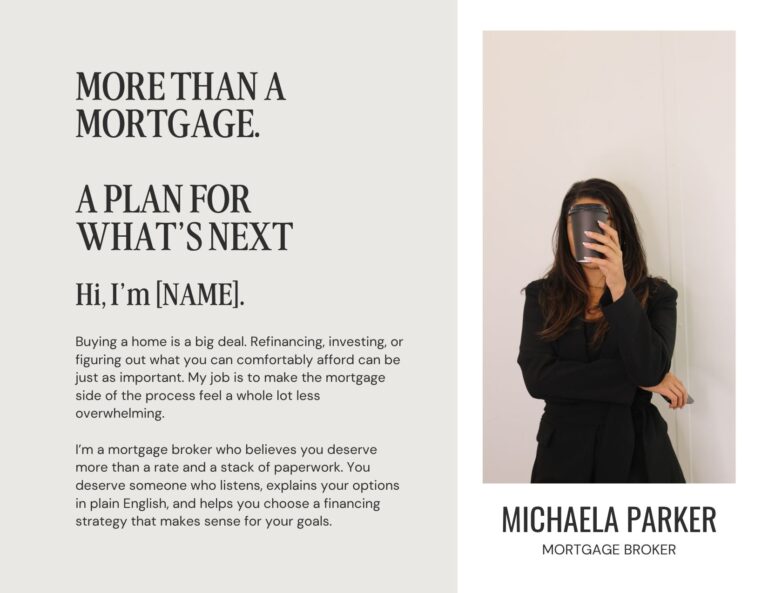 Lender Crate mailer template: More Than A Mortgage